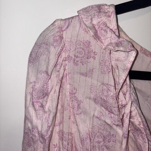 House of Harlow 1960 Paisley Long Sleeve Mini Dress - Picture 5 of 8